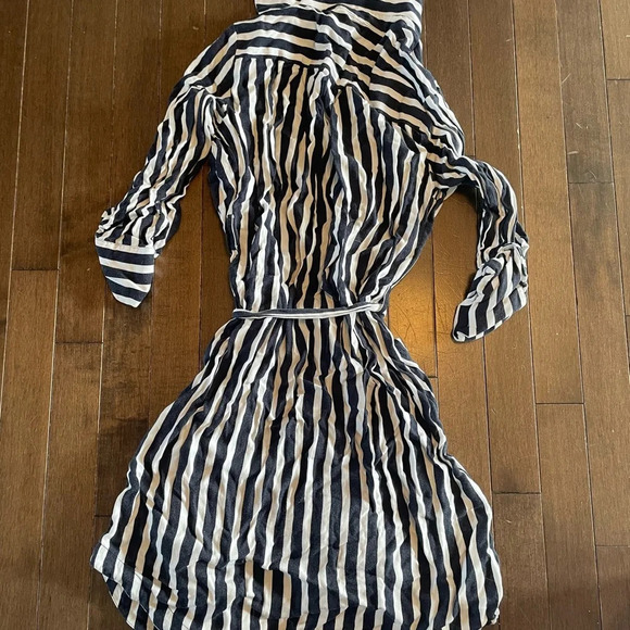 RW&CO pinstriped cotton dress XS - Picture 2 of 5